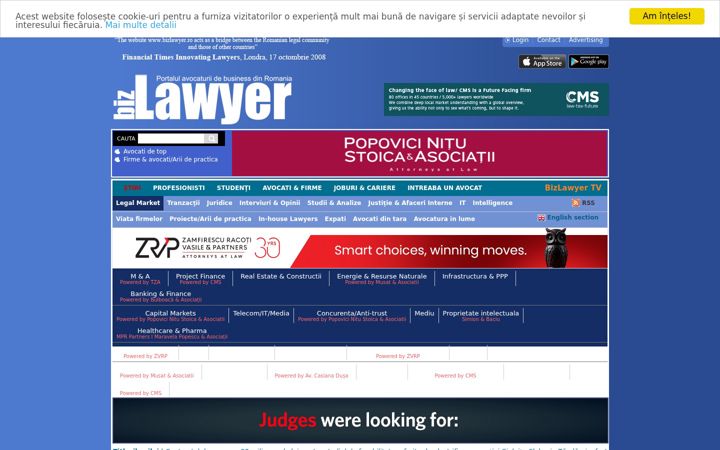 Zrzut ekranu bizlawyer.ro