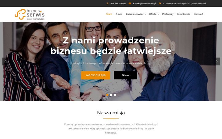 Screenshot of biznes-serwis.pl