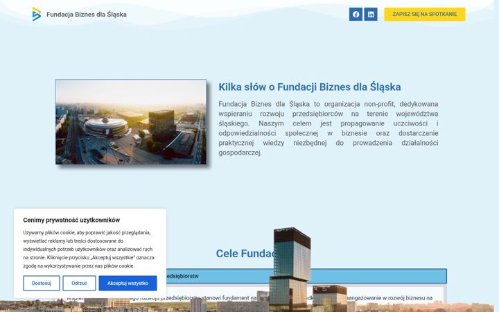 Screenshot von biznesdlaslaska.pl