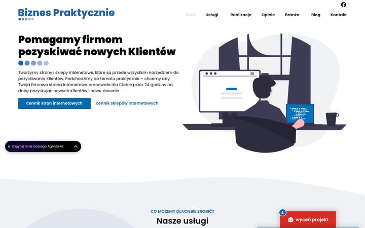 Screenshot van biznespraktycznie.pl