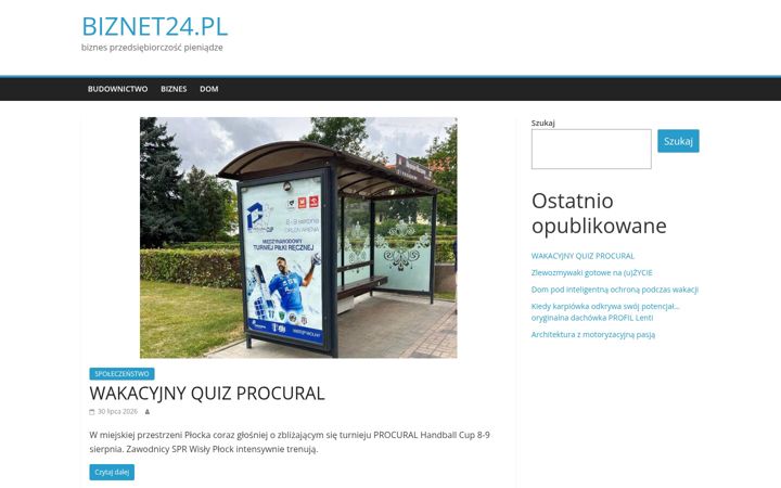 Screenshot of biznet24.pl