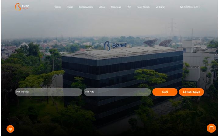 Screenshot of biznethome.net
