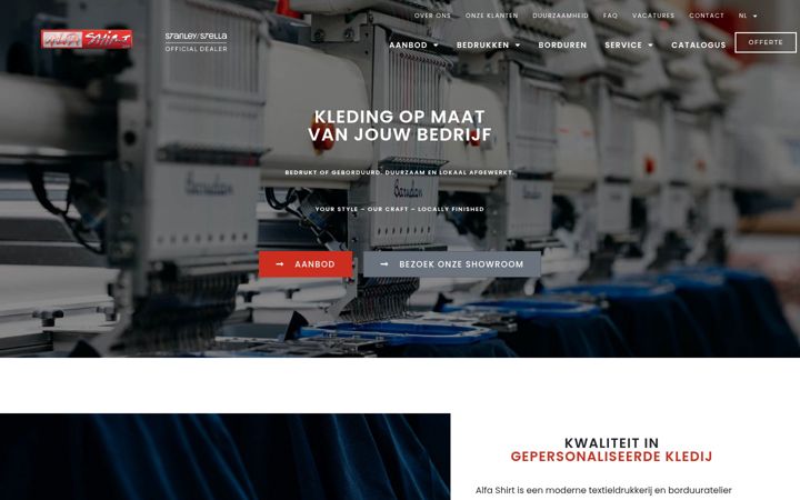 Screenshot of biznizpoint.be
