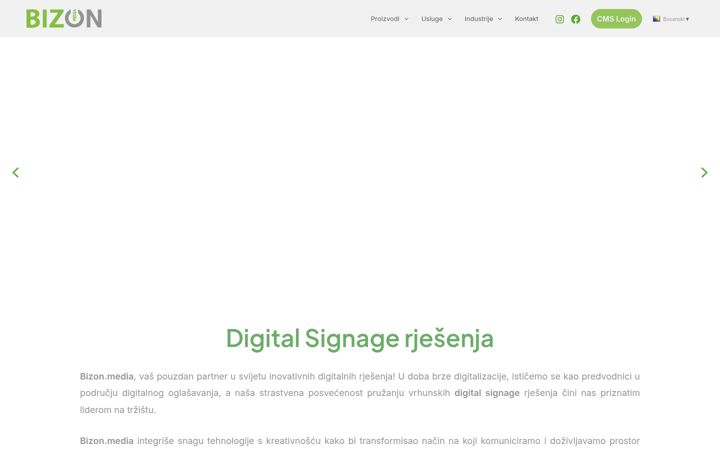 Screenshot of bizon.media