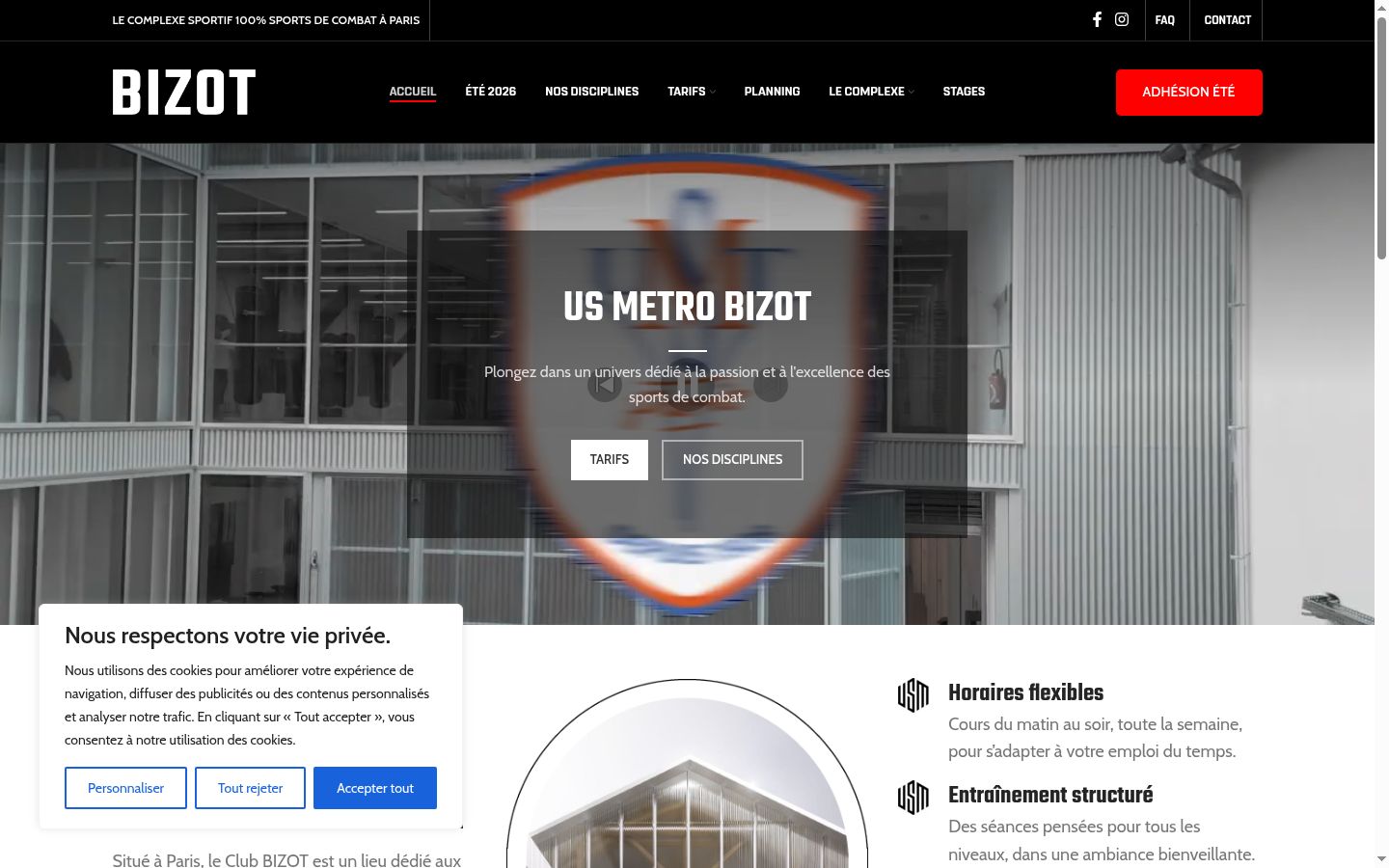 Screenshot tal-banner tal-kunsens muri qabel kwalunkwe interazzjoni