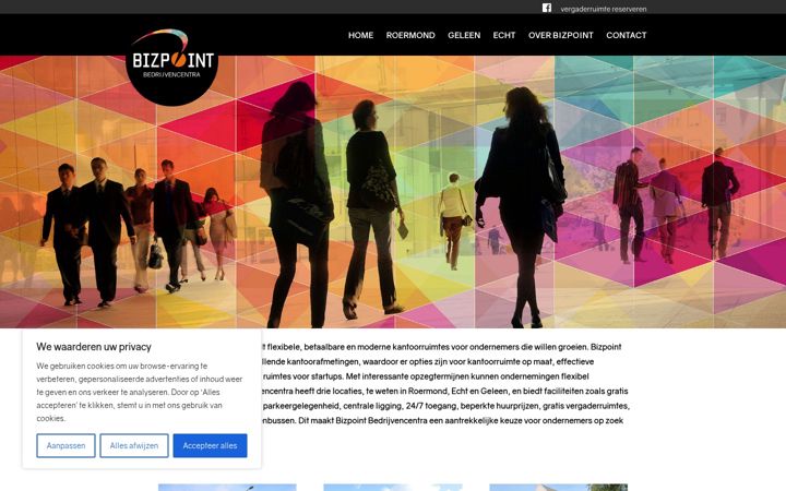 Screenshot of bizpoint.nl