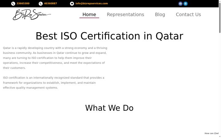 Screenshot του bizrepservices.com
