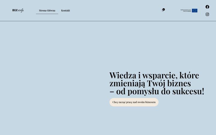 Screenshot von bizstrefa.com