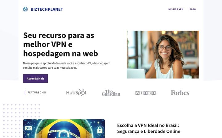 Screenshot of biztechplanet.com