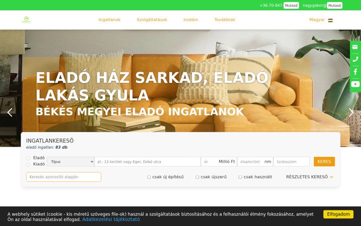 Screenshot of biztoslak.hu