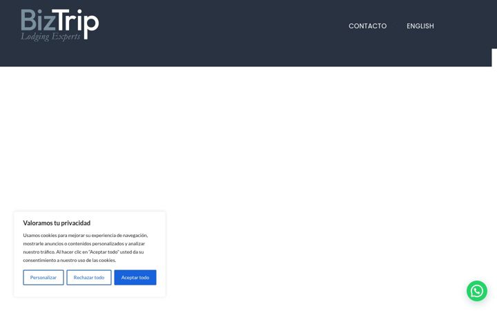 Screenshot of biztrip.es