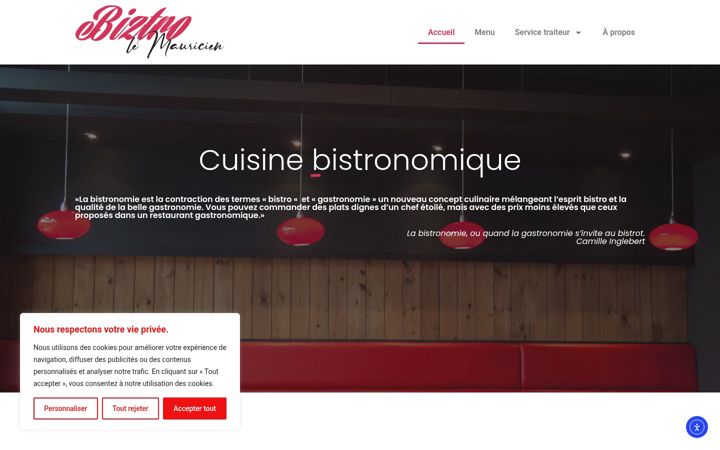 Screenshot of biztrolemauricien.com