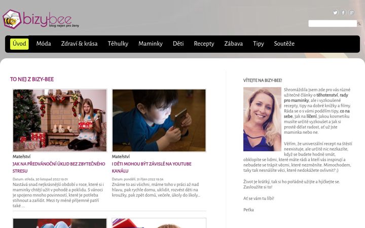 Screenshot of bizy-bee.com