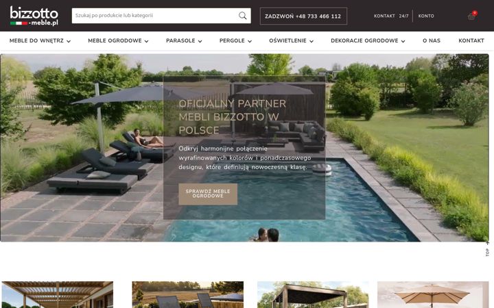 Screenshot ta' bizzotto-meble.pl