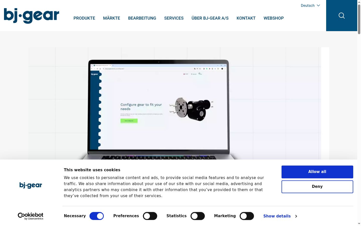 Screenshot tal-banner tal-kunsens muri qabel kwalunkwe interazzjoni