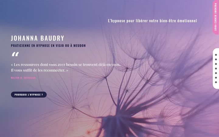 Screenshot ta' bj-hypnose.com