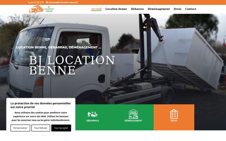 Screenshot of bj-location-benne.com