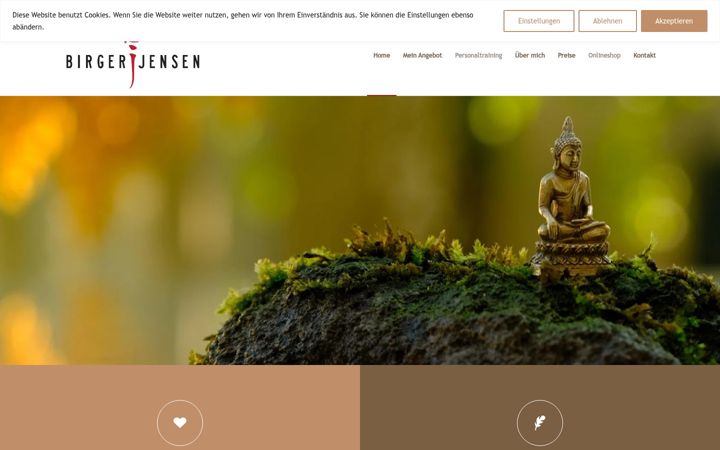 Screenshot of bj-thaimassage.de