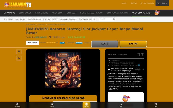 Screenshot of bjadamu-ng.com