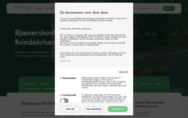 Capture d'écran de bjaeverskovhus.dk