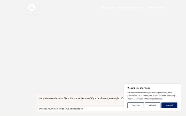 Screenshot of bjarnidrake.com