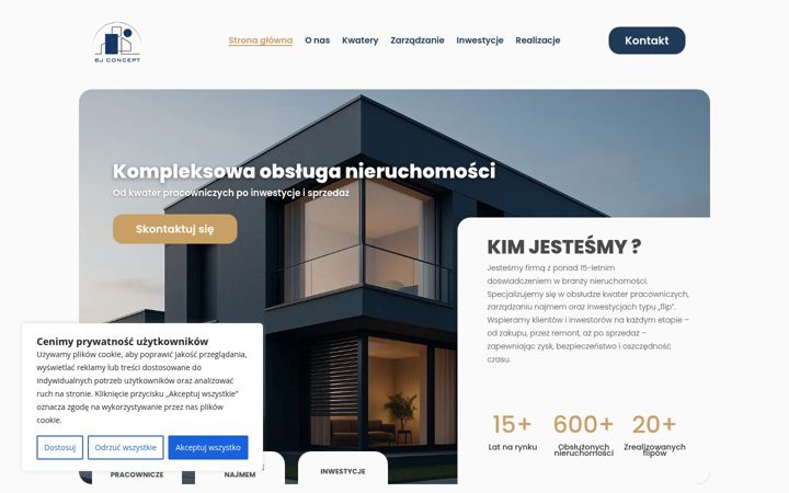 Screenshot of bjconcept.pl