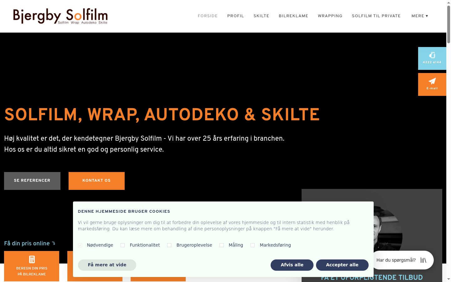 Screenshot tal-banner tal-kunsens muri qabel kwalunkwe interazzjoni
