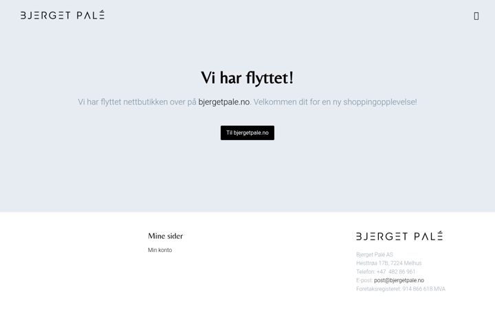 Screenshot of bjergetpale.store