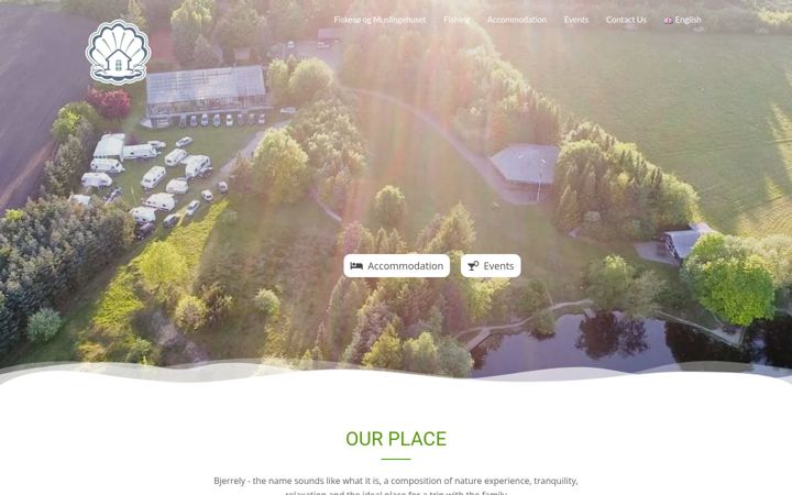 Screenshot of bjerrely.com