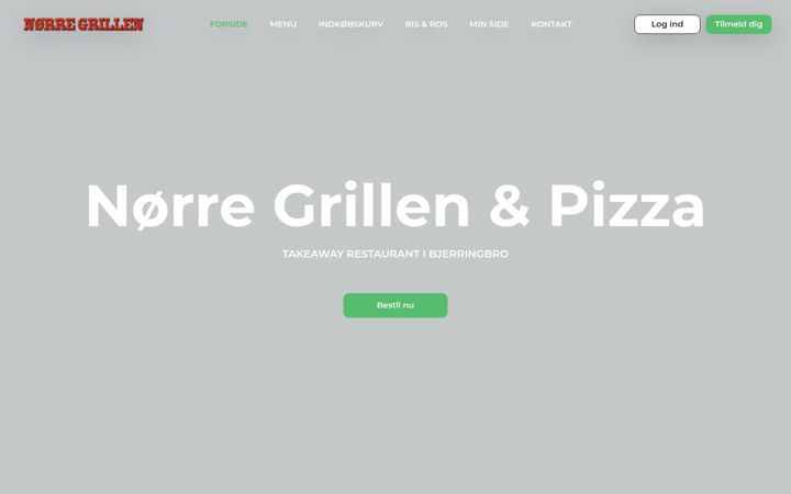 Screenshot of bjerringbro-pizza.dk