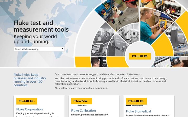 Screenshot of bjfluke.com