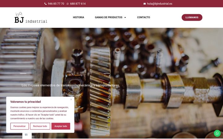 Screenshot ta' bjindustrial.es