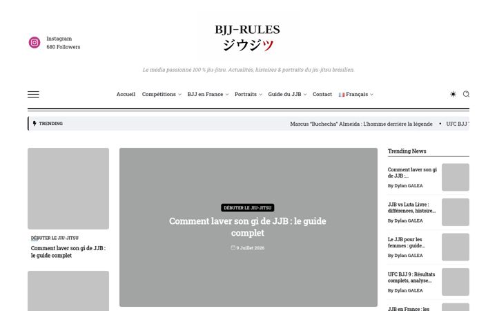 Screenshot of bjj-rules.com