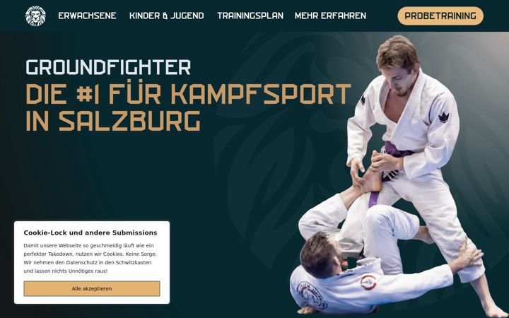 Screenshot ta' bjj-salzburg.at
