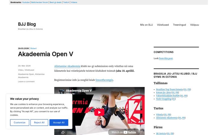 Screenshot of bjjblog.eu