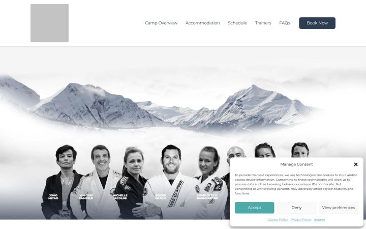 Screenshot of bjjwintercamp.at