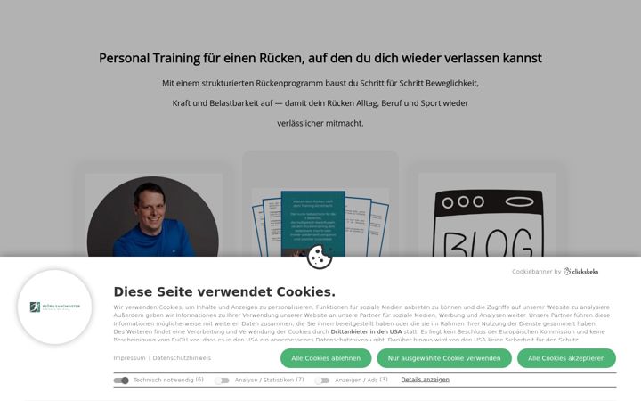 Screenshot stránky bjoern-sangmeister.de