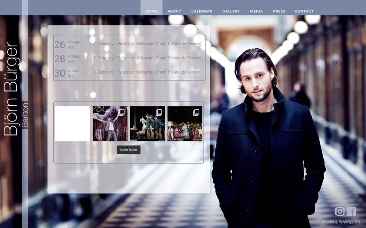 Screenshot of bjoernbuerger.com