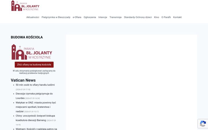 Screenshot of bjolanta.pl