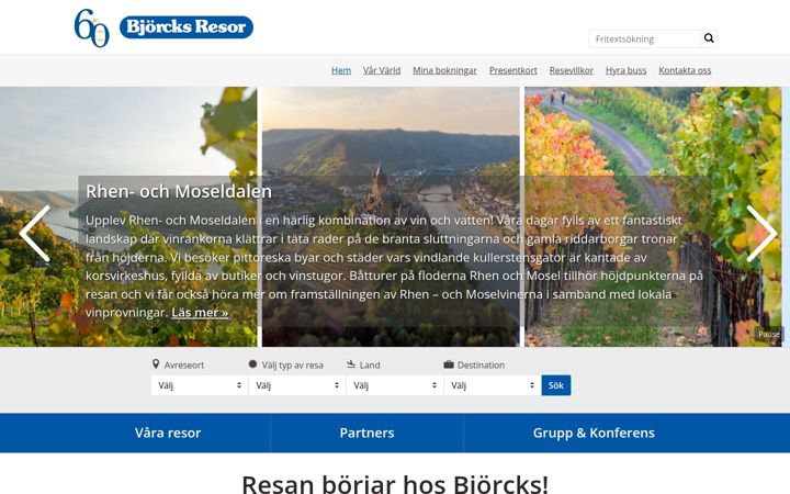 Snímek obrazovky bjorcks.se