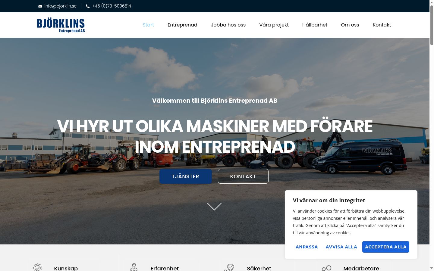 Ekraanipilt nõusolekubännerist, mida näidati enne mis tahes suhtlust