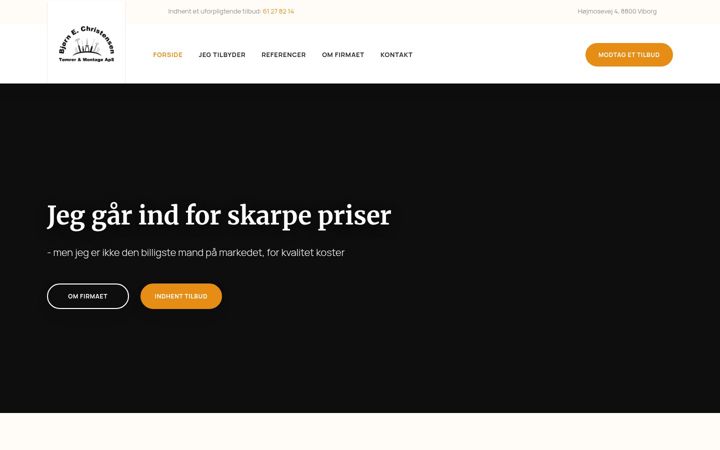 Screenshot of bjorn-e-c.dk