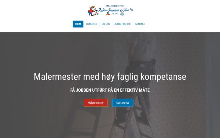 Screenshot of bjorn-simonsen-sonn.no