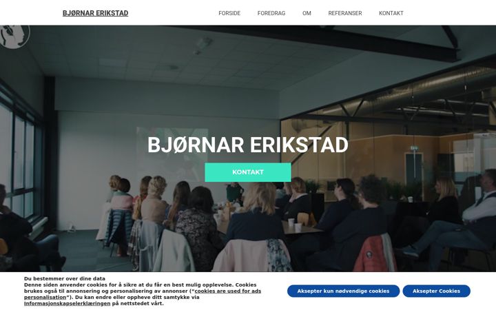 Screenshot of bjornarerikstad.com
