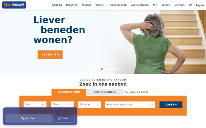 Screenshot of bjornd.nl