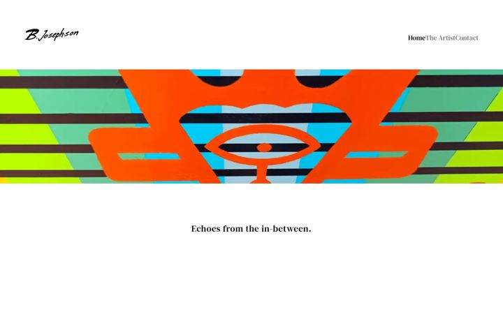 Screenshot of bjosephson.com
