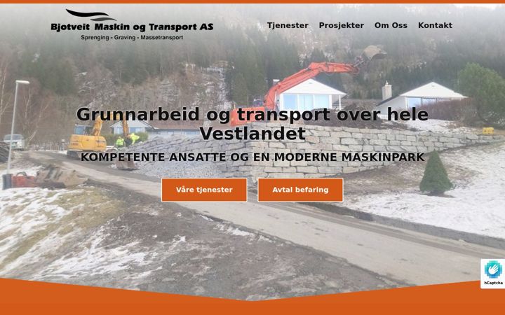Screenshot of bjotveitmaskin.no