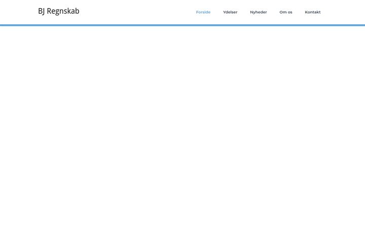 Screenshot of bjregnskab.dk