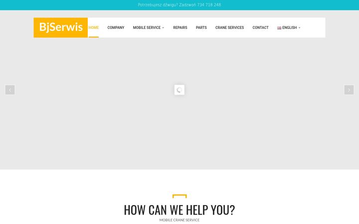Screenshot of bjserwis.com