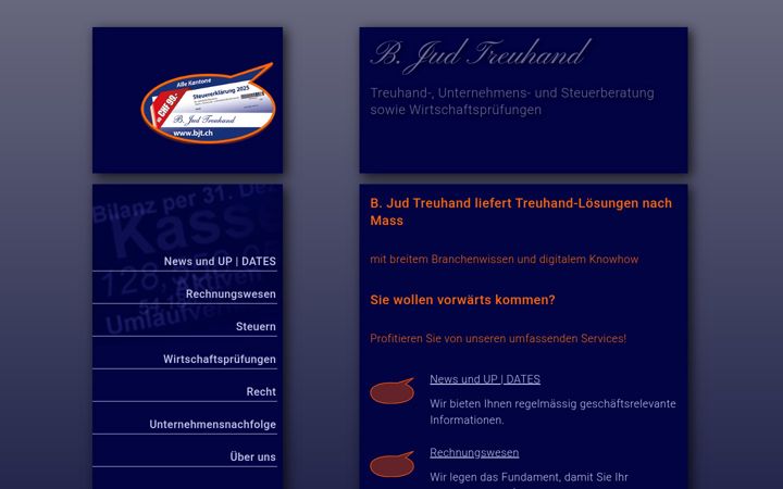 Screenshot of bjt.ch